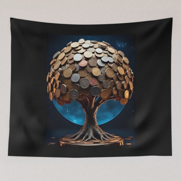 Item preview, Tree of Fortune – Symbol of Wealth, Abundance & Success designed and sold by RAKO13.