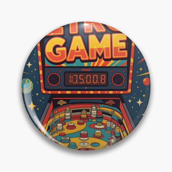 Item preview, Retro Game enthusiasts pinball  designed and sold by Ponted.
