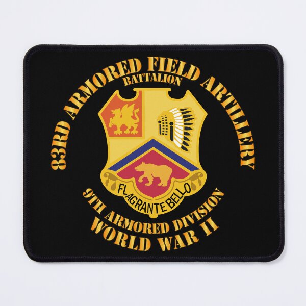 Item preview, Army - 83rd Armored Field Artillery Bn -  9th Armor Div - WWII designed and sold by Military Insignia Products.