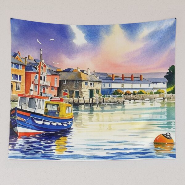 Item preview, South End Ferry(Watercolour + AI) designed and sold by artsmeow.
