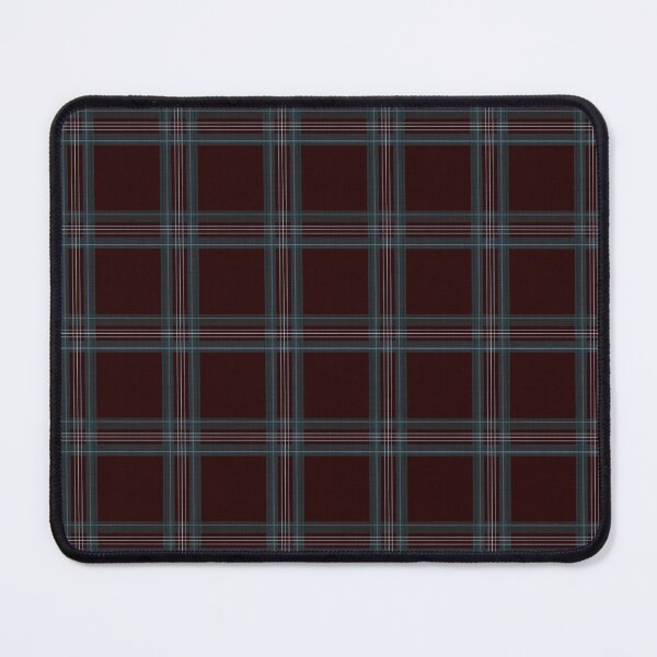 Item preview, Plaid Pattern Reddish Brown Turquoise  designed and sold by sarahsdesigns02.