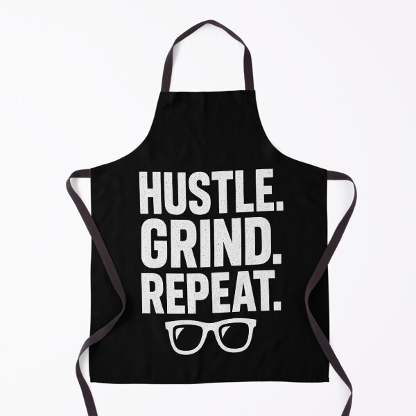 Item preview, Hustle Grind Repeat – Urban Streetwear Bold Typography designed and sold by ArthUpscale.
