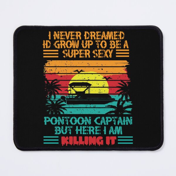 Item preview, Vintage Pontoon Captain , Funny boat Lover Tee, Nautical Humor Boat Shirt, Lake Life Gift, Retro Summer Captain designed and sold by CHAKSTYLE.