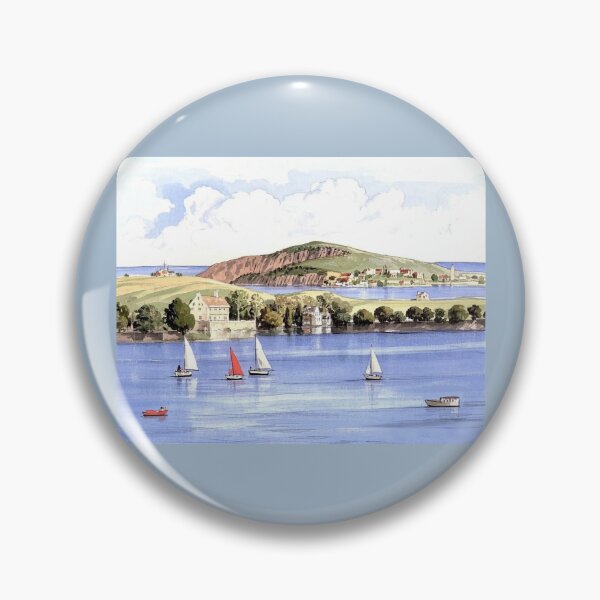 Item preview, Sailing at Bantham(Watercolour + AI) designed and sold by artsmeow.