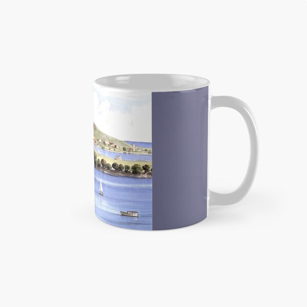 Item preview, Sailing at Bantham(Watercolour + AI) designed and sold by artsmeow.