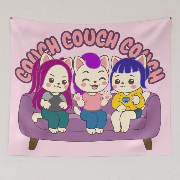 Item preview, Kitty Couch! designed and sold by Ellador.