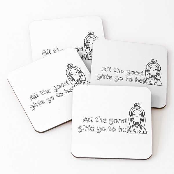 Item preview, All the good girls go to hell designed and sold by AlannahRich.