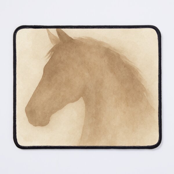 Item preview, Watercolor Horse Head Silhouette designed and sold by Debbie Schulte.
