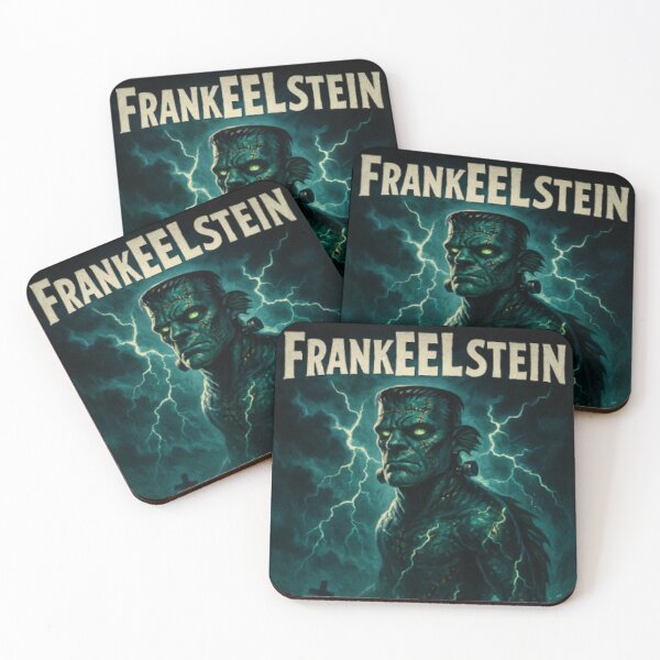 Item preview, FrankEELstein Parody Monster Illustration – EELuminati designed and sold by pintadopartners.