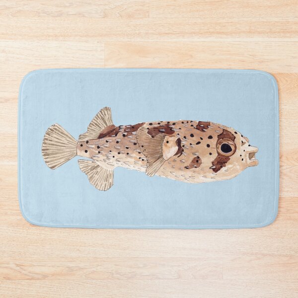 Item preview, BALLOONFISH Longspined Porcupinefish-(Diodon holocanthus) designed and sold by BEATRIZ ABAITUA.