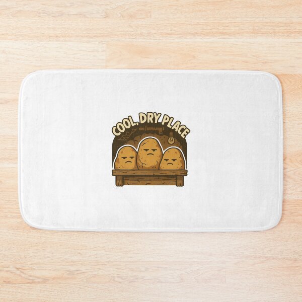 Item preview, Cool, Dry Place – Miserable Potatoes Cartoon Design designed and sold by Tater Tales.