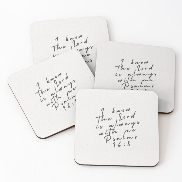 Item preview, Psalm 16:8 designed and sold by TIDALI-Prints.
