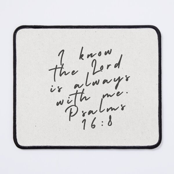 Item preview, Psalm 16:8 designed and sold by TIDALI-Prints.