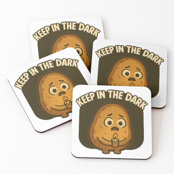 Item preview, Keep in the Dark – Funny Potato Design designed and sold by Tater Tales.