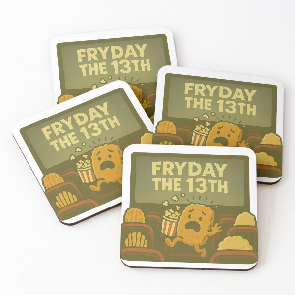 Item preview, FRYDAY THE 13TH – Scared Hash Brown at the Movies designed and sold by Tater Tales.
