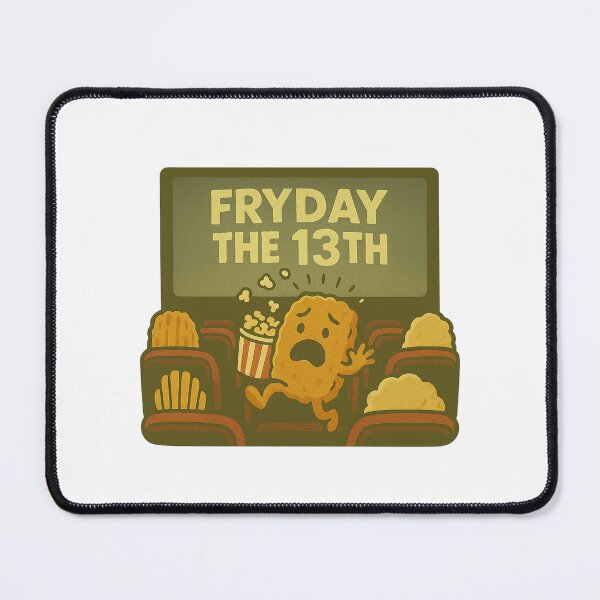 Item preview, FRYDAY THE 13TH – Scared Hash Brown at the Movies designed and sold by Tater Tales.