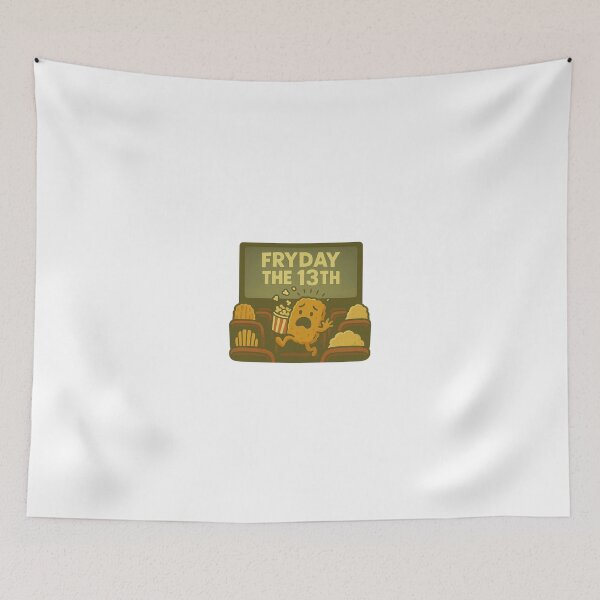 Item preview, FRYDAY THE 13TH – Scared Hash Brown at the Movies designed and sold by Tater Tales.