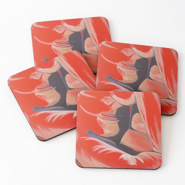 Item preview, Red Nude – Contemporary Oil on Canvas designed and sold by EricPelleau.