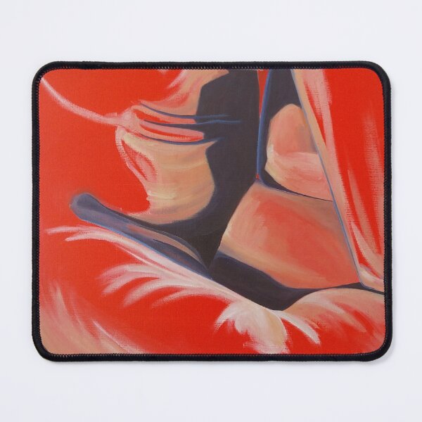 Item preview, Red Nude – Contemporary Oil on Canvas designed and sold by EricPelleau.