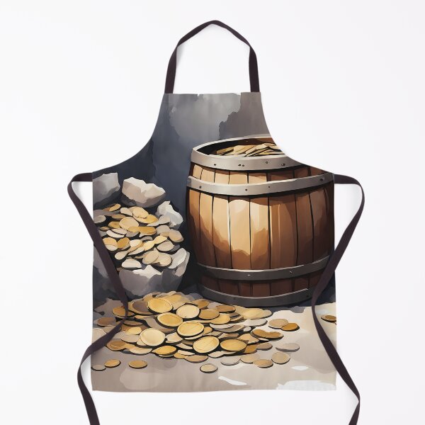 Item preview, Barrel of Gold Coins designed and sold by CalmnessbyChoice.