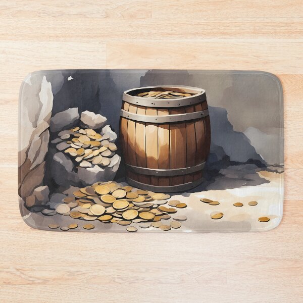 Item preview, Barrel of Gold Coins designed and sold by CalmnessbyChoice.