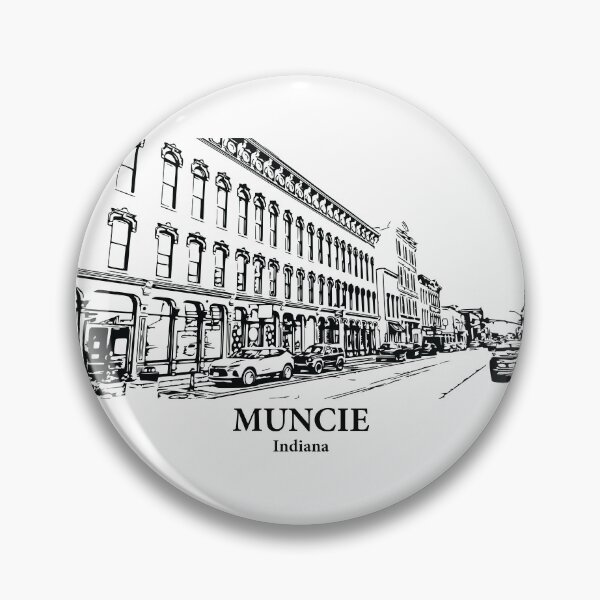 Item preview, Muncie - Indiana designed and sold by Lakeric Cityscapes.