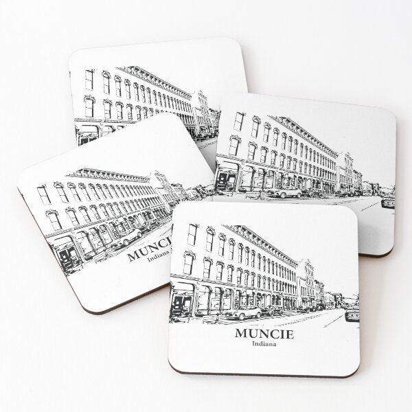 Item preview, Muncie - Indiana designed and sold by Lakeric Cityscapes.