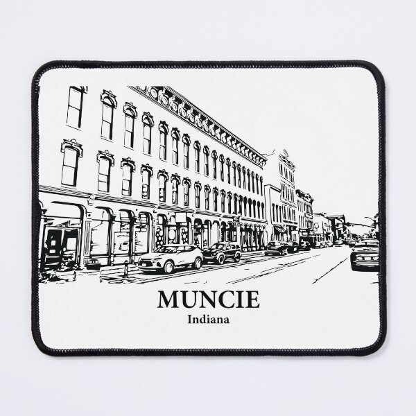 Item preview, Muncie - Indiana designed and sold by Lakeric Cityscapes.