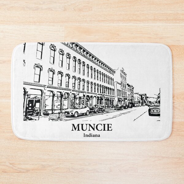 Item preview, Muncie - Indiana designed and sold by Lakeric Cityscapes.