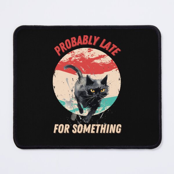 Item preview, Cat probably late for something designed and sold by CleanDecor.