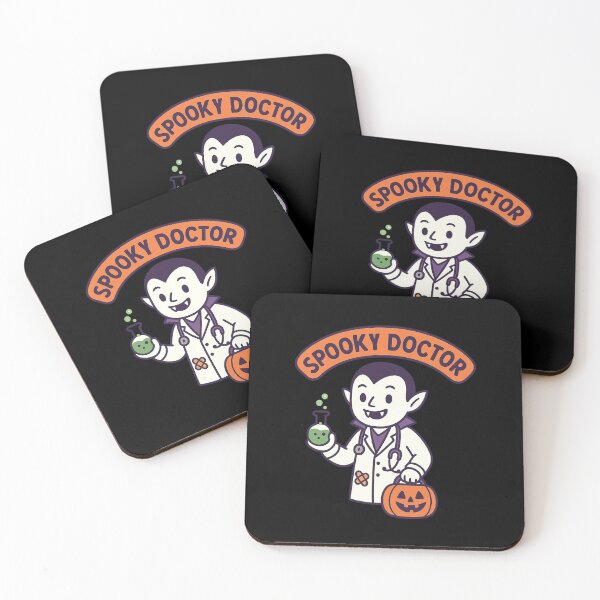 Item preview, Spooky Doctor Halloween Vampire – Cute Medical Ghost Design for Kids designed and sold by EuropeanPrints.