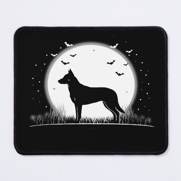 Item preview, Beauceron Dog – Halloween Moon Silhouette designed and sold by The Real Life Symphony.