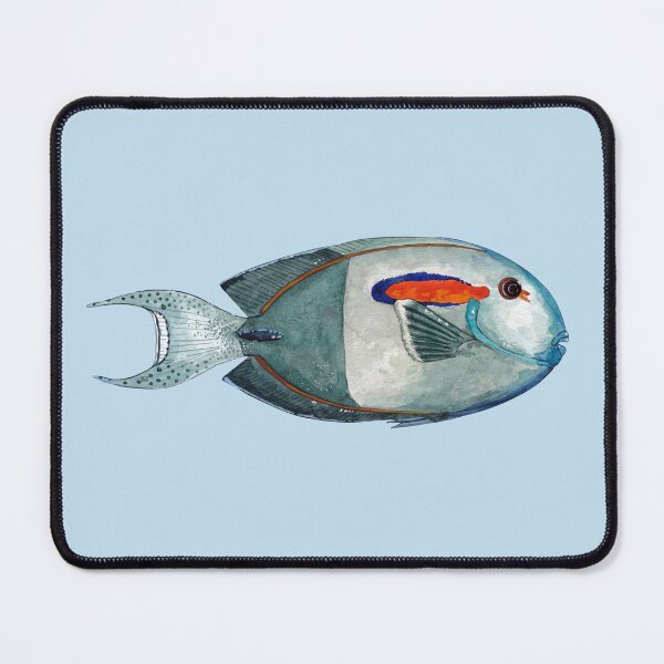 Item preview, ORANGESPOT SURGEONFISH-Acanthurus-Olivaceus designed and sold by BEATRIZ ABAITUA.