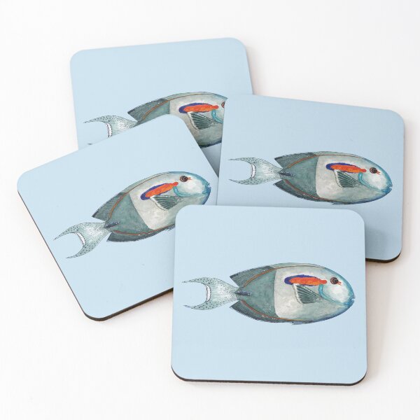 Item preview, ORANGESPOT SURGEONFISH-Acanthurus-Olivaceus designed and sold by BEATRIZ ABAITUA.