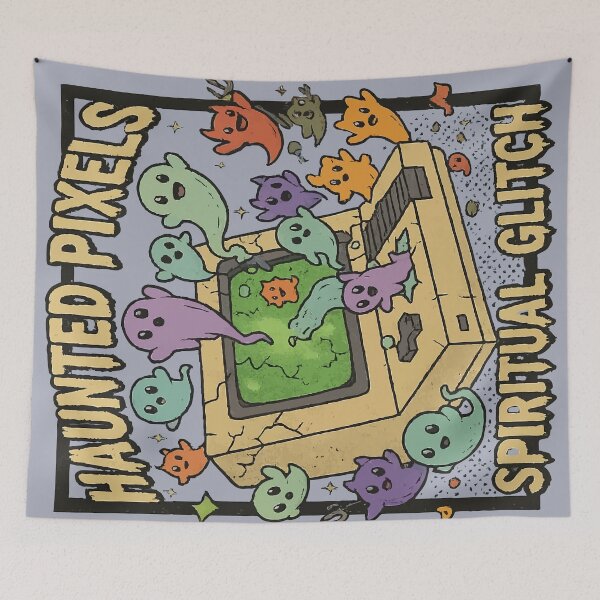 Item preview, funny games movie Horror Haunted Game Console Funny Horror T-Shirt designed and sold by Uglyandcute.