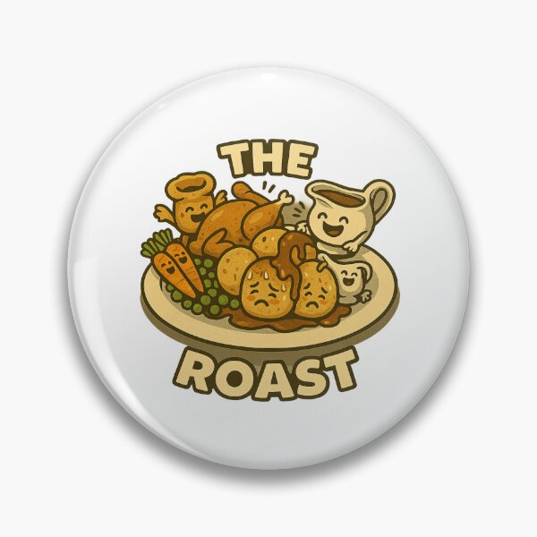 Item preview, The Roast | Funny Cartoon Sunday Dinner Potatoes designed and sold by Tater Tales.