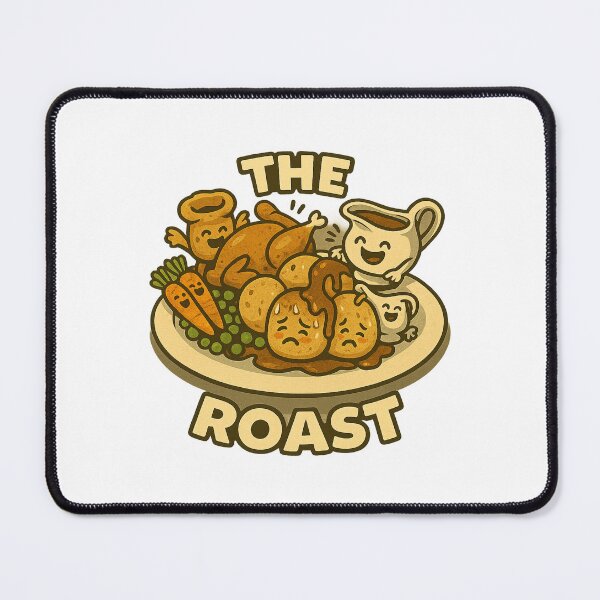 Item preview, The Roast | Funny Cartoon Sunday Dinner Potatoes designed and sold by Tater Tales.