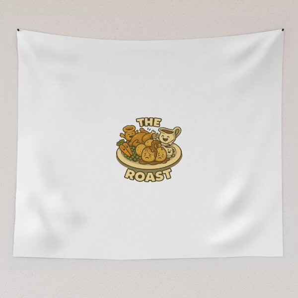 Item preview, The Roast | Funny Cartoon Sunday Dinner Potatoes designed and sold by Tater Tales.