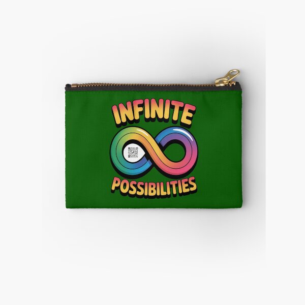 Item preview, Autism Infinity Code – Infinite Possibilities (QR Design) designed and sold by GENX-AUTISM-DAD.