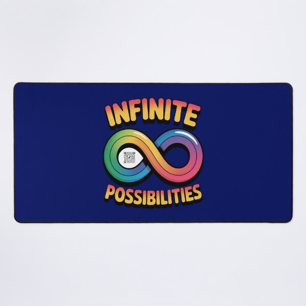 Item preview, Autism Infinity Code – Infinite Possibilities (QR Design) designed and sold by GENX-AUTISM-DAD.