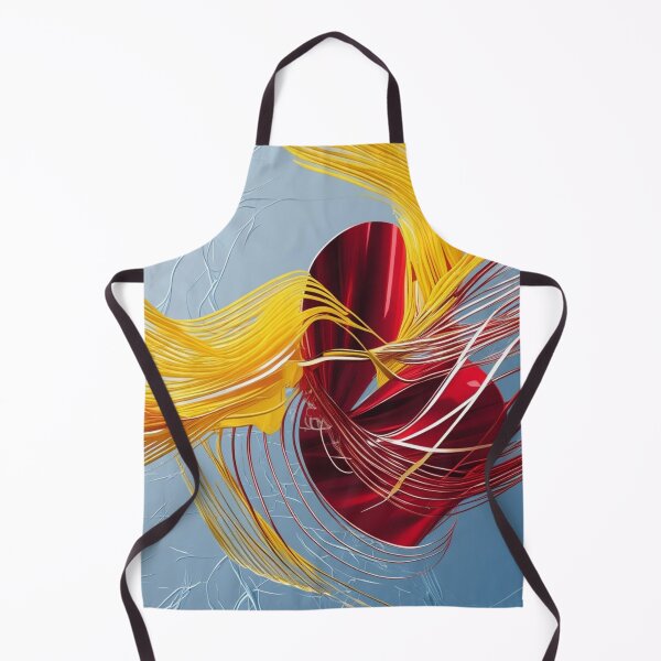 Item preview, Dynamic Abstract in Red, Yellow, and Sky Blue designed and sold by Harmonic_Layers.