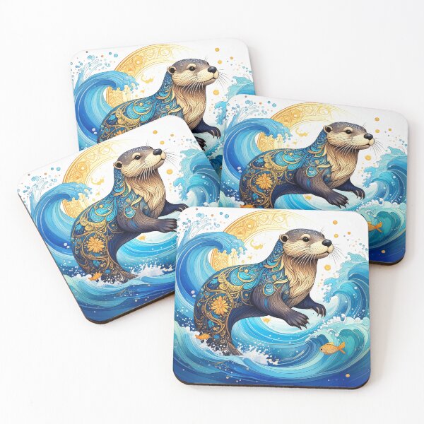 Item preview, The Otter King of Eilean Donan: Scottish Folklore Dratsie designed and sold by Englandbear.