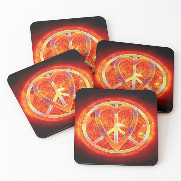 Item preview, Solar Heart of Peace designed and sold by TreeWyzard Creations.