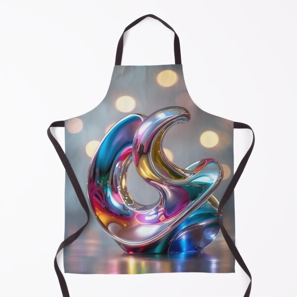 Item preview, Abstract Sculpture in Multi-Colored Chrome designed and sold by Harmonic_Layers.