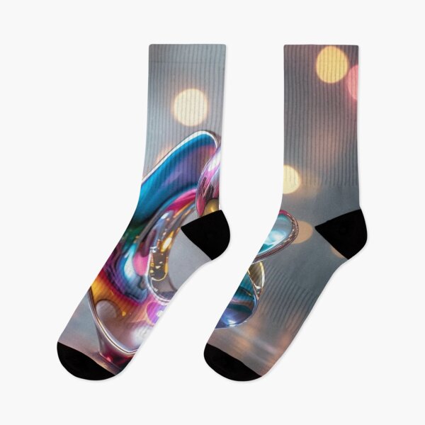 Item preview, Abstract Sculpture in Multi-Colored Chrome designed and sold by Harmonic_Layers.