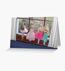 Waiting to Play Greeting Card