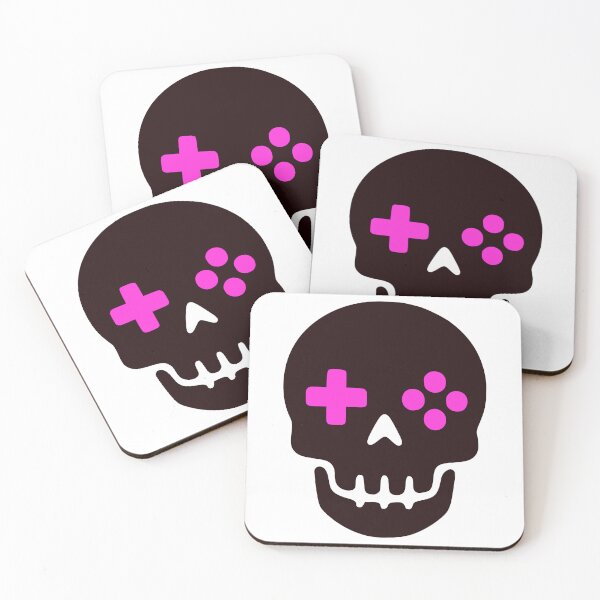 Item preview, Neon Gaming Skull Design designed and sold by nkhookysun.