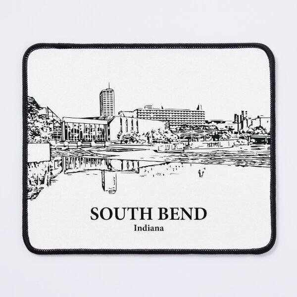 Item preview, South Bend - Indiana designed and sold by Lakeric Cityscapes.