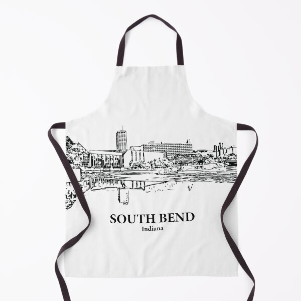 Item preview, South Bend - Indiana designed and sold by Lakeric Cityscapes.
