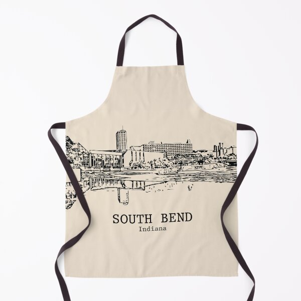 Item preview, South Bend - Indiana designed and sold by Lakeric Cityscapes.